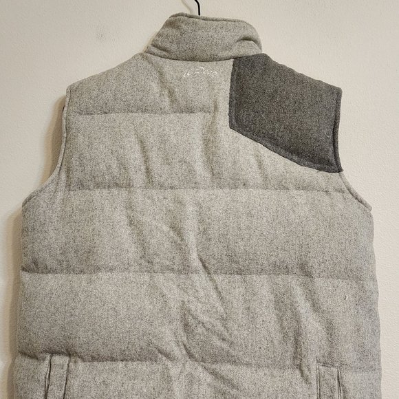 10 Deep Men's Puffer Vest Jacket, Grey, Size L,Wool Blend, Outdoor, Casual. - Picture 7 of 16